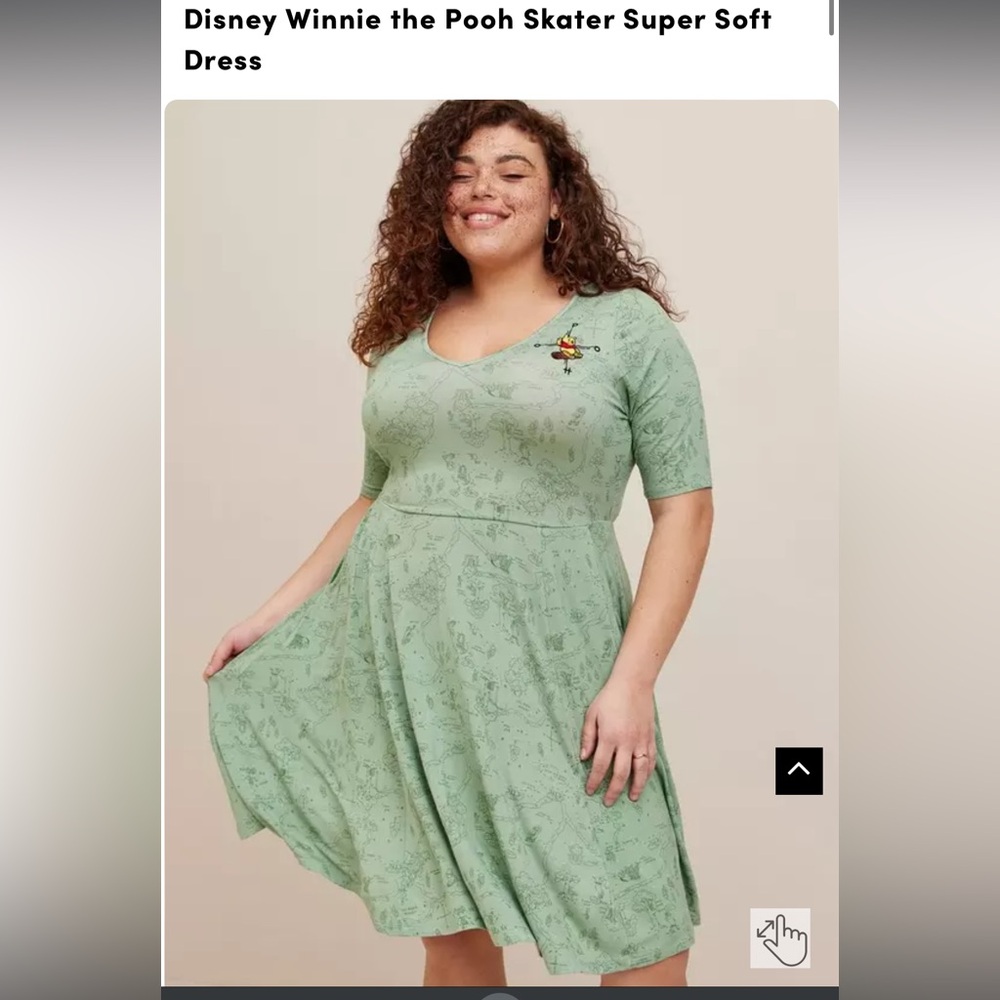 Disney Winnie the Pooh Skater Super Soft Dress